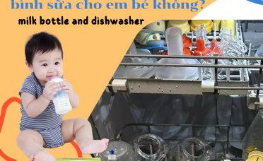 Máy rữa chén có rữa được bình sữa cho em bé không?